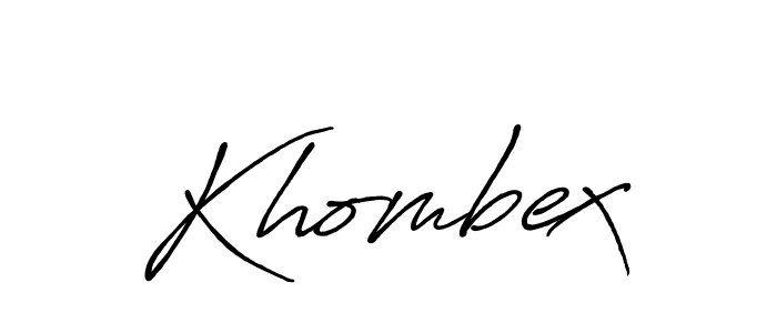 Also You can easily find your signature by using the search form. We will create Khombex name handwritten signature images for you free of cost using Antro_Vectra_Bolder sign style. Khombex signature style 7 images and pictures png