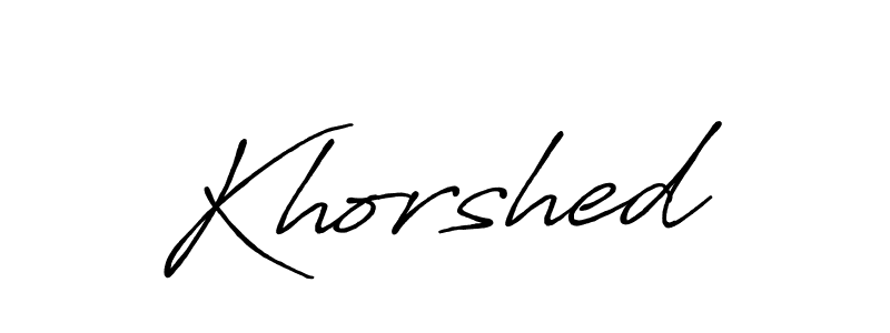 Antro_Vectra_Bolder is a professional signature style that is perfect for those who want to add a touch of class to their signature. It is also a great choice for those who want to make their signature more unique. Get Khorshed name to fancy signature for free. Khorshed signature style 7 images and pictures png