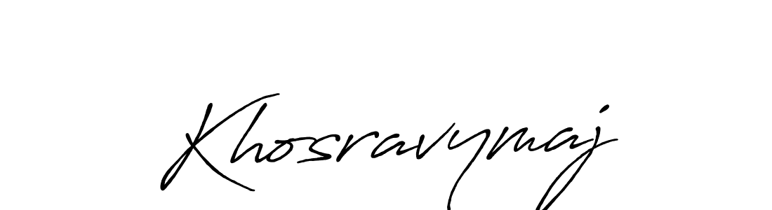 The best way (Antro_Vectra_Bolder) to make a short signature is to pick only two or three words in your name. The name Khosravymaj include a total of six letters. For converting this name. Khosravymaj signature style 7 images and pictures png