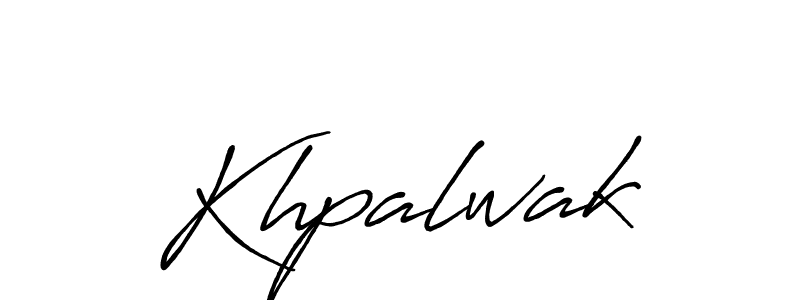 How to make Khpalwak name signature. Use Antro_Vectra_Bolder style for creating short signs online. This is the latest handwritten sign. Khpalwak signature style 7 images and pictures png