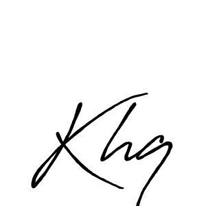 Once you've used our free online signature maker to create your best signature Antro_Vectra_Bolder style, it's time to enjoy all of the benefits that Khq name signing documents. Khq signature style 7 images and pictures png