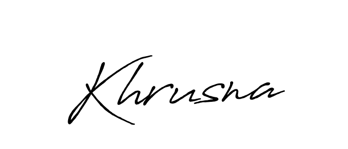 if you are searching for the best signature style for your name Khrusna. so please give up your signature search. here we have designed multiple signature styles  using Antro_Vectra_Bolder. Khrusna signature style 7 images and pictures png