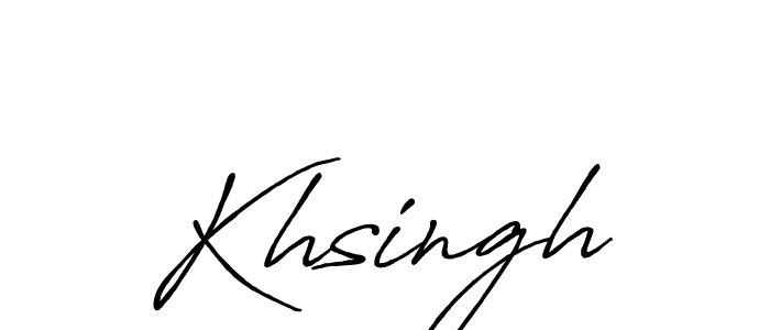 Also You can easily find your signature by using the search form. We will create Khsingh name handwritten signature images for you free of cost using Antro_Vectra_Bolder sign style. Khsingh signature style 7 images and pictures png