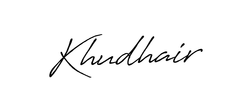 This is the best signature style for the Khudhair name. Also you like these signature font (Antro_Vectra_Bolder). Mix name signature. Khudhair signature style 7 images and pictures png