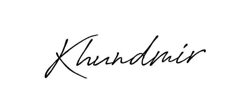 Also we have Khundmir name is the best signature style. Create professional handwritten signature collection using Antro_Vectra_Bolder autograph style. Khundmir signature style 7 images and pictures png