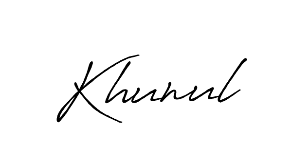Similarly Antro_Vectra_Bolder is the best handwritten signature design. Signature creator online .You can use it as an online autograph creator for name Khunul. Khunul signature style 7 images and pictures png