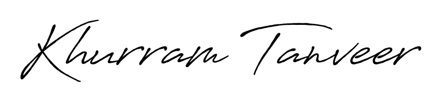 Transform the name Khurram Tanveer into a signature masterpiece using Antro_Vectra_Bolder font. Ideal for photographers, artists, and creators looking for watermarks. Khurram Tanveer signature style 7 images and pictures png