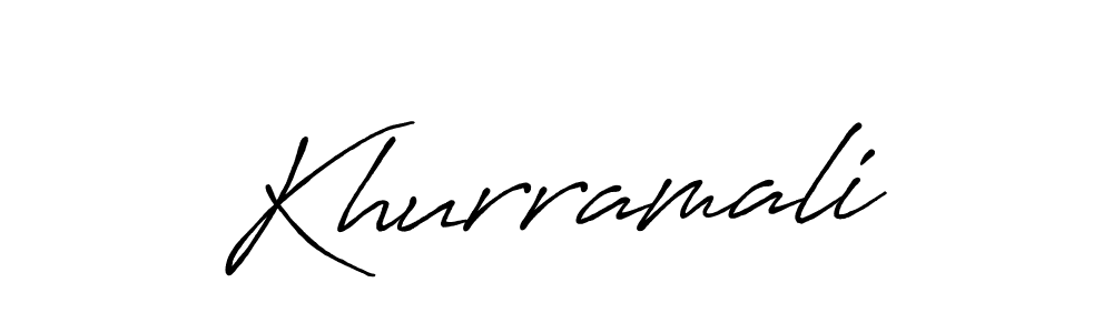 Similarly Antro_Vectra_Bolder is the best handwritten signature design. Signature creator online .You can use it as an online autograph creator for name Khurramali. Khurramali signature style 7 images and pictures png