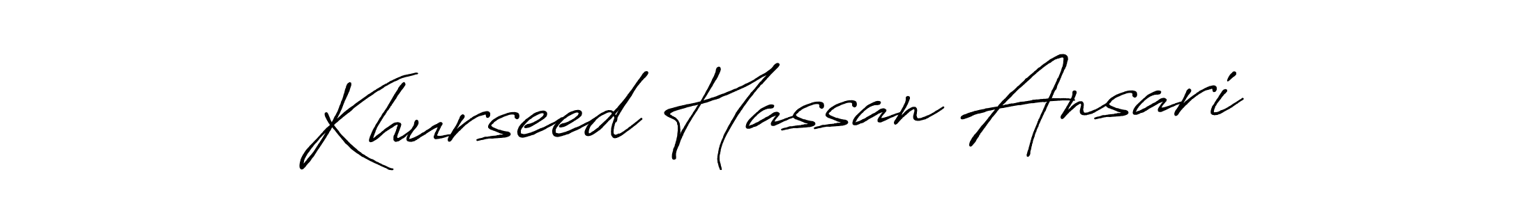 Best and Professional Signature Style for Khurseed Hassan Ansari. Antro_Vectra_Bolder Best Signature Style Collection. Khurseed Hassan Ansari signature style 7 images and pictures png