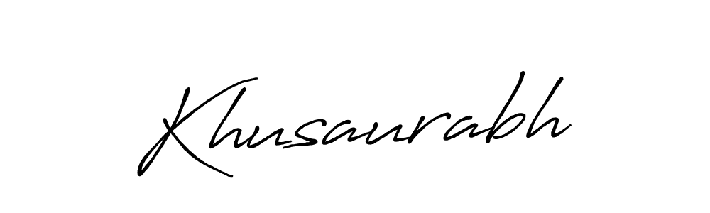 Make a short Khusaurabh signature style. Manage your documents anywhere anytime using Antro_Vectra_Bolder. Create and add eSignatures, submit forms, share and send files easily. Khusaurabh signature style 7 images and pictures png