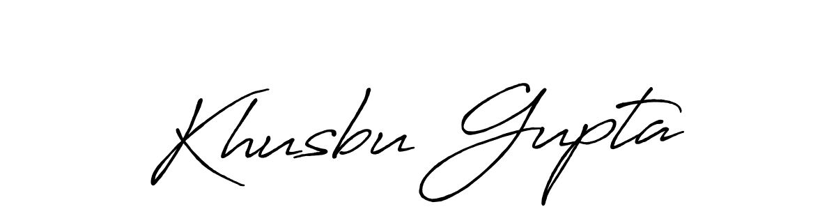 Make a beautiful signature design for name Khusbu Gupta. Use this online signature maker to create a handwritten signature for free. Khusbu Gupta signature style 7 images and pictures png