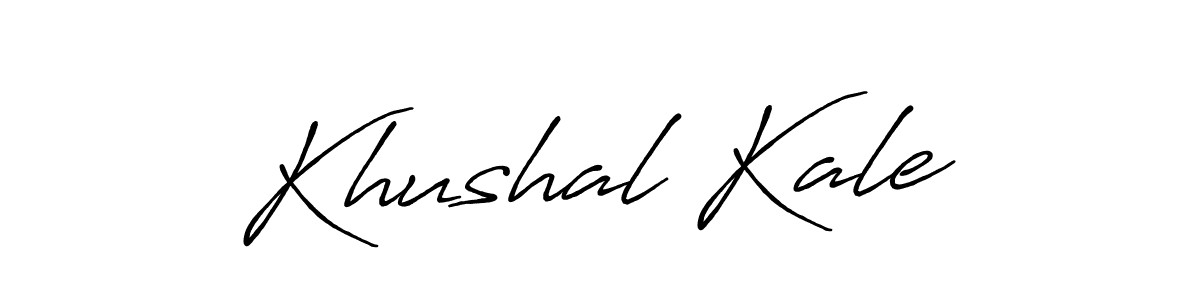 It looks lik you need a new signature style for name Khushal Kale. Design unique handwritten (Antro_Vectra_Bolder) signature with our free signature maker in just a few clicks. Khushal Kale signature style 7 images and pictures png