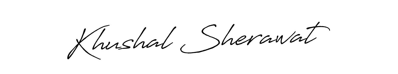 This is the best signature style for the Khushal Sherawat name. Also you like these signature font (Antro_Vectra_Bolder). Mix name signature. Khushal Sherawat signature style 7 images and pictures png