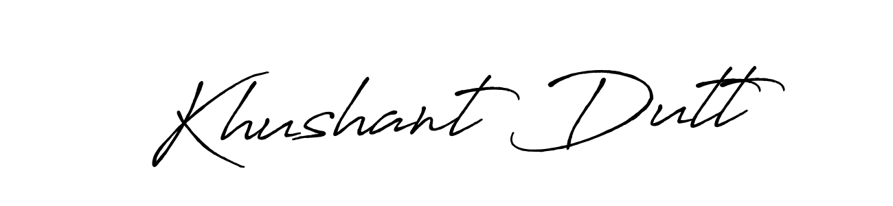 Here are the top 10 professional signature styles for the name Khushant Dutt. These are the best autograph styles you can use for your name. Khushant Dutt signature style 7 images and pictures png