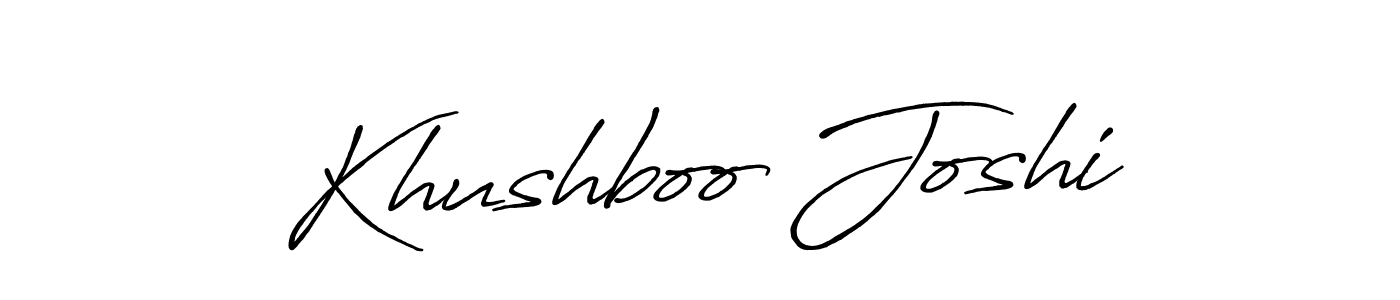 Also You can easily find your signature by using the search form. We will create Khushboo Joshi name handwritten signature images for you free of cost using Antro_Vectra_Bolder sign style. Khushboo Joshi signature style 7 images and pictures png