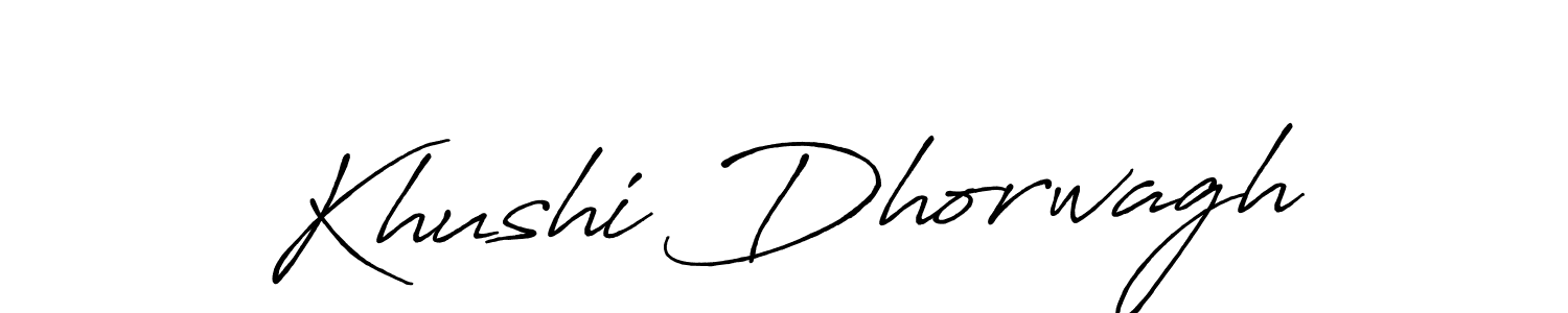 How to Draw Khushi Dhorwagh signature style? Antro_Vectra_Bolder is a latest design signature styles for name Khushi Dhorwagh. Khushi Dhorwagh signature style 7 images and pictures png