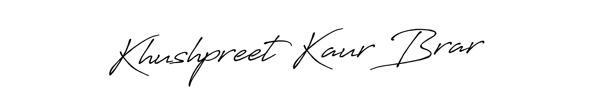You can use this online signature creator to create a handwritten signature for the name Khushpreet Kaur Brar. This is the best online autograph maker. Khushpreet Kaur Brar signature style 7 images and pictures png