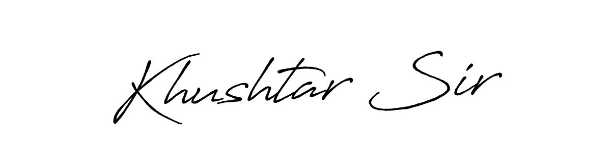 if you are searching for the best signature style for your name Khushtar Sir. so please give up your signature search. here we have designed multiple signature styles  using Antro_Vectra_Bolder. Khushtar Sir signature style 7 images and pictures png