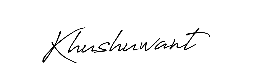 Once you've used our free online signature maker to create your best signature Antro_Vectra_Bolder style, it's time to enjoy all of the benefits that Khushuwant name signing documents. Khushuwant signature style 7 images and pictures png