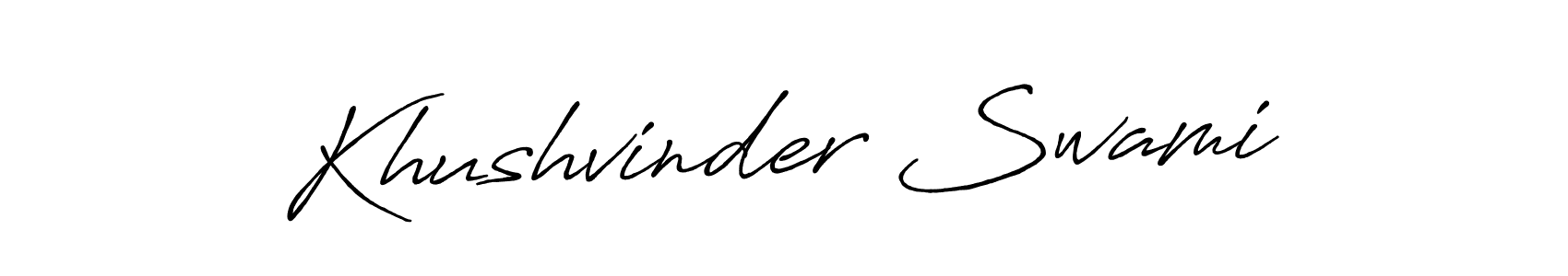 It looks lik you need a new signature style for name Khushvinder Swami. Design unique handwritten (Antro_Vectra_Bolder) signature with our free signature maker in just a few clicks. Khushvinder Swami signature style 7 images and pictures png