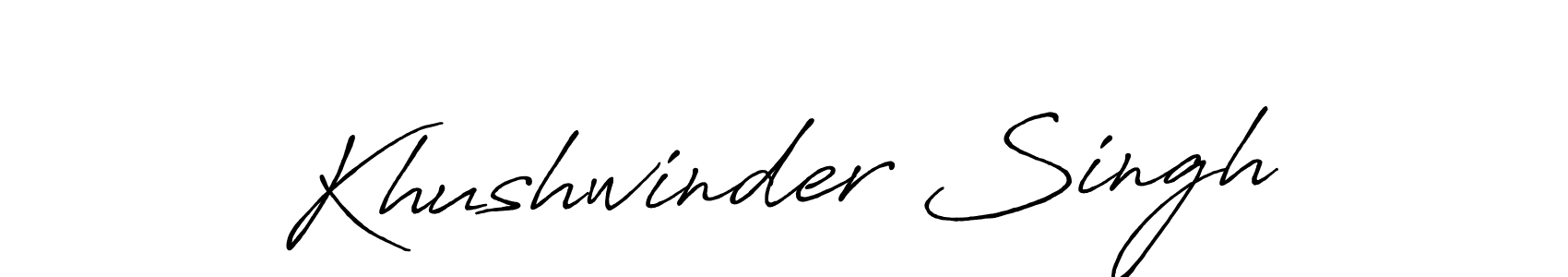 Antro_Vectra_Bolder is a professional signature style that is perfect for those who want to add a touch of class to their signature. It is also a great choice for those who want to make their signature more unique. Get Khushwinder Singh name to fancy signature for free. Khushwinder Singh signature style 7 images and pictures png