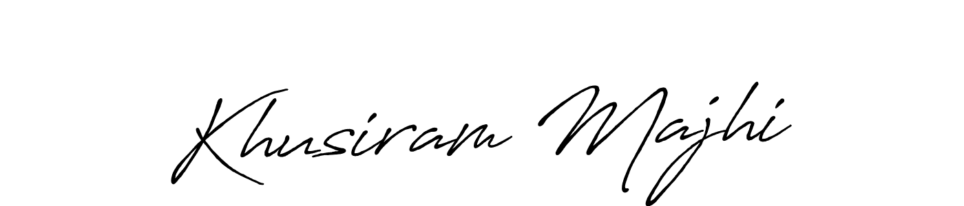 How to make Khusiram Majhi signature? Antro_Vectra_Bolder is a professional autograph style. Create handwritten signature for Khusiram Majhi name. Khusiram Majhi signature style 7 images and pictures png