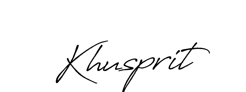 Also You can easily find your signature by using the search form. We will create Khusprit name handwritten signature images for you free of cost using Antro_Vectra_Bolder sign style. Khusprit signature style 7 images and pictures png