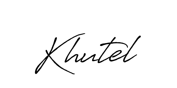 You can use this online signature creator to create a handwritten signature for the name Khutel. This is the best online autograph maker. Khutel signature style 7 images and pictures png