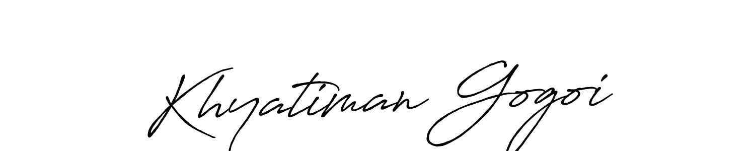 Best and Professional Signature Style for Khyatiman Gogoi. Antro_Vectra_Bolder Best Signature Style Collection. Khyatiman Gogoi signature style 7 images and pictures png