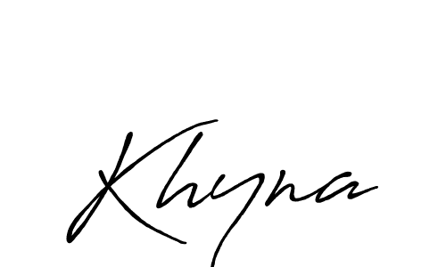 Also You can easily find your signature by using the search form. We will create Khyna name handwritten signature images for you free of cost using Antro_Vectra_Bolder sign style. Khyna signature style 7 images and pictures png