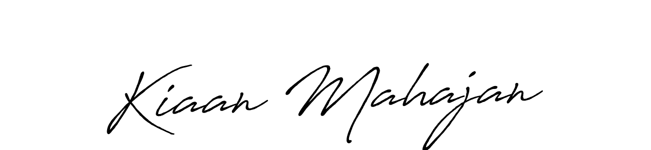 How to Draw Kiaan Mahajan signature style? Antro_Vectra_Bolder is a latest design signature styles for name Kiaan Mahajan. Kiaan Mahajan signature style 7 images and pictures png