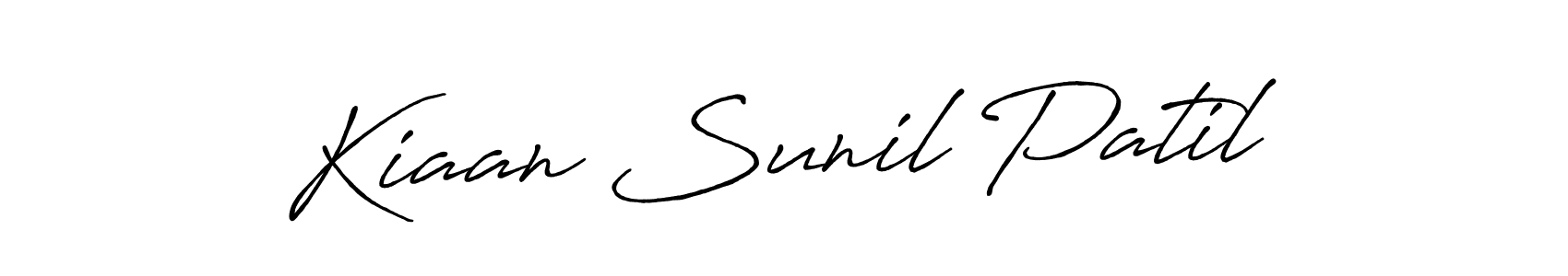 How to make Kiaan Sunil Patil signature? Antro_Vectra_Bolder is a professional autograph style. Create handwritten signature for Kiaan Sunil Patil name. Kiaan Sunil Patil signature style 7 images and pictures png