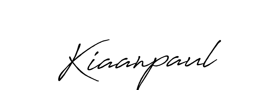Once you've used our free online signature maker to create your best signature Antro_Vectra_Bolder style, it's time to enjoy all of the benefits that Kiaanpaul name signing documents. Kiaanpaul signature style 7 images and pictures png