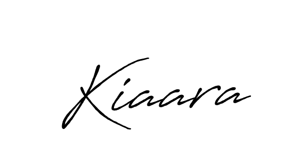 Create a beautiful signature design for name Kiaara. With this signature (Antro_Vectra_Bolder) fonts, you can make a handwritten signature for free. Kiaara signature style 7 images and pictures png