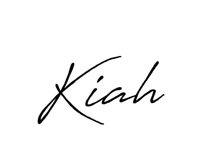 if you are searching for the best signature style for your name Kiah. so please give up your signature search. here we have designed multiple signature styles  using Antro_Vectra_Bolder. Kiah signature style 7 images and pictures png