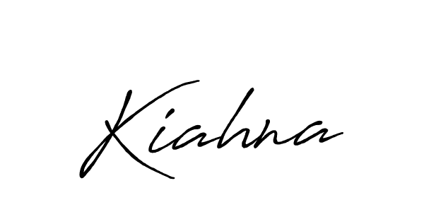How to Draw Kiahna signature style? Antro_Vectra_Bolder is a latest design signature styles for name Kiahna. Kiahna signature style 7 images and pictures png