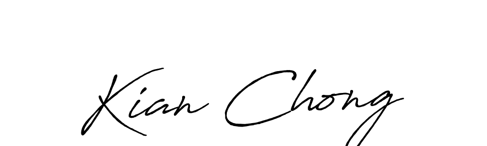 Similarly Antro_Vectra_Bolder is the best handwritten signature design. Signature creator online .You can use it as an online autograph creator for name Kian Chong. Kian Chong signature style 7 images and pictures png