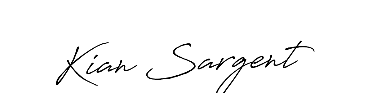 It looks lik you need a new signature style for name Kian Sargent. Design unique handwritten (Antro_Vectra_Bolder) signature with our free signature maker in just a few clicks. Kian Sargent signature style 7 images and pictures png