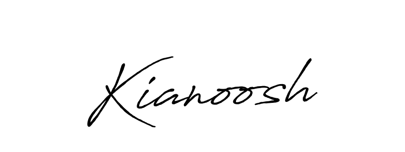 It looks lik you need a new signature style for name Kianoosh. Design unique handwritten (Antro_Vectra_Bolder) signature with our free signature maker in just a few clicks. Kianoosh signature style 7 images and pictures png