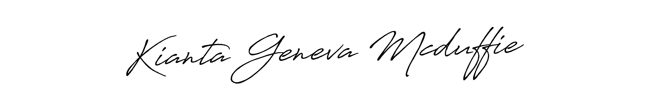 It looks lik you need a new signature style for name Kianta Geneva Mcduffie. Design unique handwritten (Antro_Vectra_Bolder) signature with our free signature maker in just a few clicks. Kianta Geneva Mcduffie signature style 7 images and pictures png