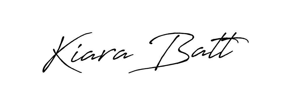 Create a beautiful signature design for name Kiara Batt. With this signature (Antro_Vectra_Bolder) fonts, you can make a handwritten signature for free. Kiara Batt signature style 7 images and pictures png