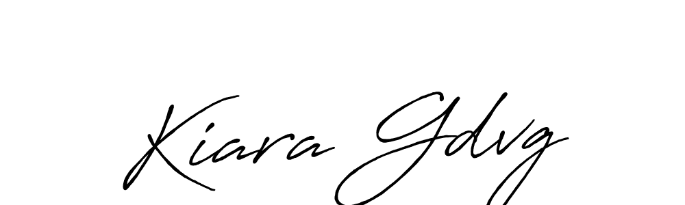 How to make Kiara Gdvg name signature. Use Antro_Vectra_Bolder style for creating short signs online. This is the latest handwritten sign. Kiara Gdvg signature style 7 images and pictures png