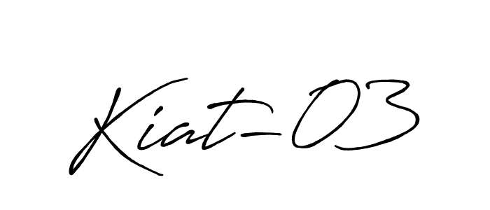 You should practise on your own different ways (Antro_Vectra_Bolder) to write your name (Kiat-03) in signature. don't let someone else do it for you. Kiat-03 signature style 7 images and pictures png