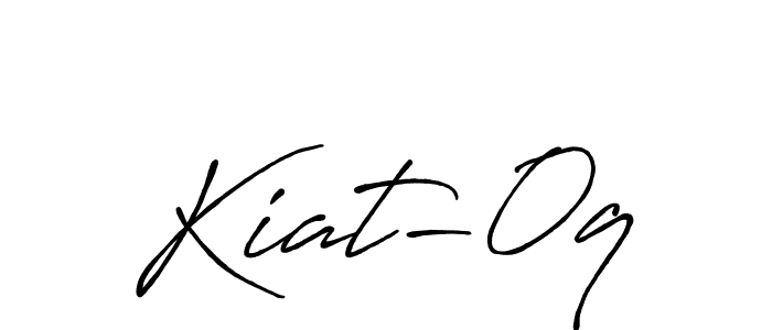 Once you've used our free online signature maker to create your best signature Antro_Vectra_Bolder style, it's time to enjoy all of the benefits that Kiat-0q name signing documents. Kiat-0q signature style 7 images and pictures png