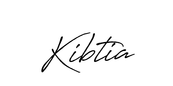 Create a beautiful signature design for name Kibtia. With this signature (Antro_Vectra_Bolder) fonts, you can make a handwritten signature for free. Kibtia signature style 7 images and pictures png