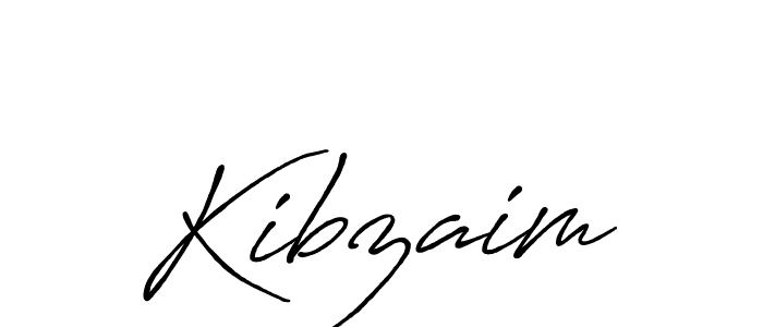 Once you've used our free online signature maker to create your best signature Antro_Vectra_Bolder style, it's time to enjoy all of the benefits that Kibzaim name signing documents. Kibzaim signature style 7 images and pictures png