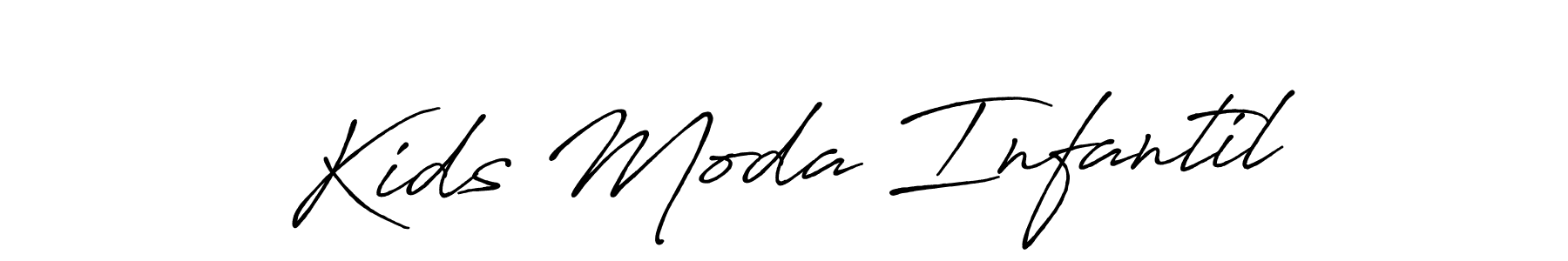 The best way (Antro_Vectra_Bolder) to make a short signature is to pick only two or three words in your name. The name Kids Moda Infantil include a total of six letters. For converting this name. Kids Moda Infantil signature style 7 images and pictures png