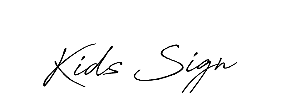 Here are the top 10 professional signature styles for the name Kids Sign. These are the best autograph styles you can use for your name. Kids Sign signature style 7 images and pictures png