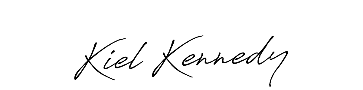 The best way (Antro_Vectra_Bolder) to make a short signature is to pick only two or three words in your name. The name Kiel Kennedy include a total of six letters. For converting this name. Kiel Kennedy signature style 7 images and pictures png