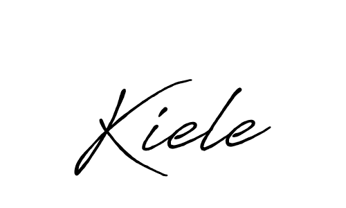 Create a beautiful signature design for name Kiele. With this signature (Antro_Vectra_Bolder) fonts, you can make a handwritten signature for free. Kiele signature style 7 images and pictures png